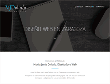 Tablet Screenshot of mjdolado.com